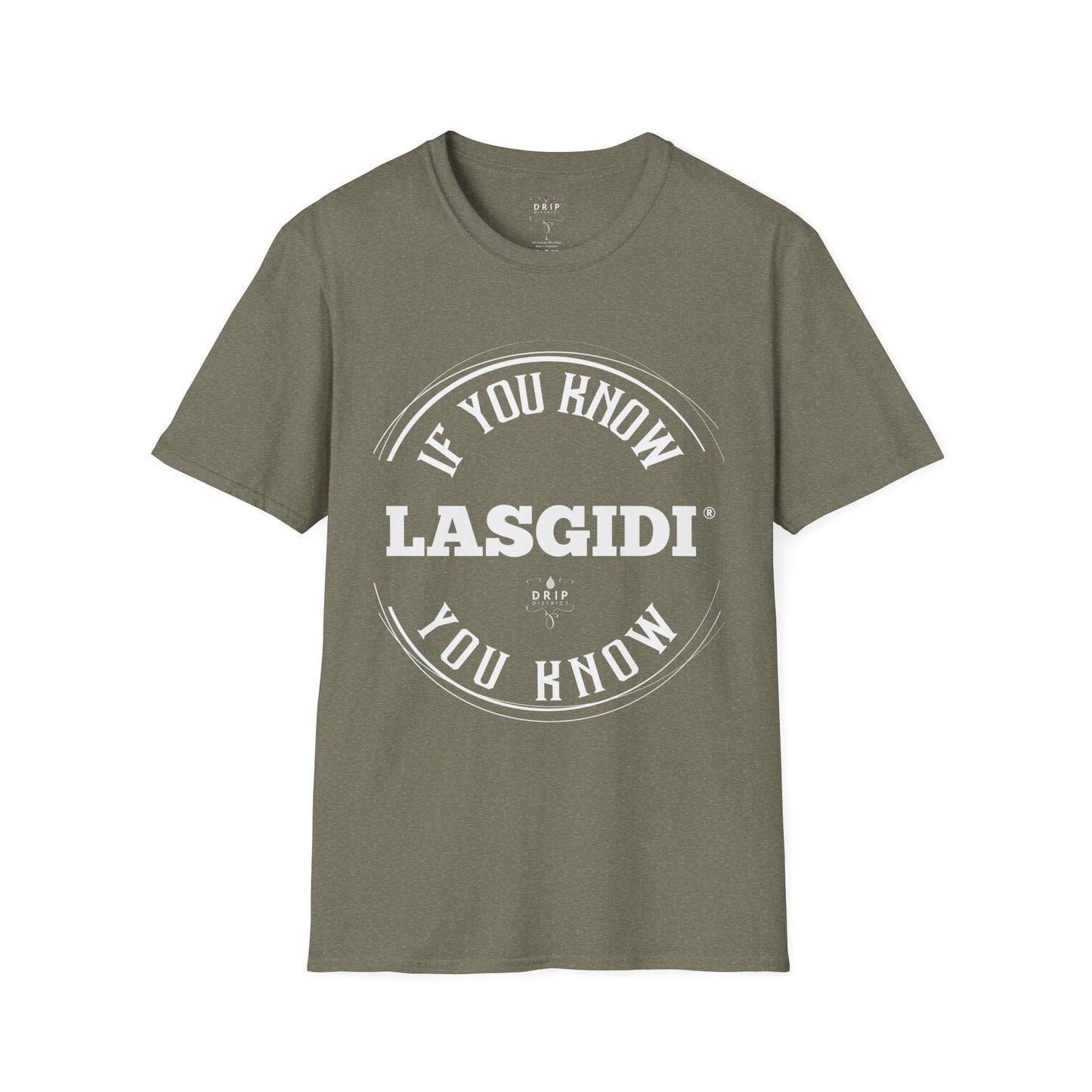 LASGIDI - Camiseta unisex "Si lo sabes, lo sabes"