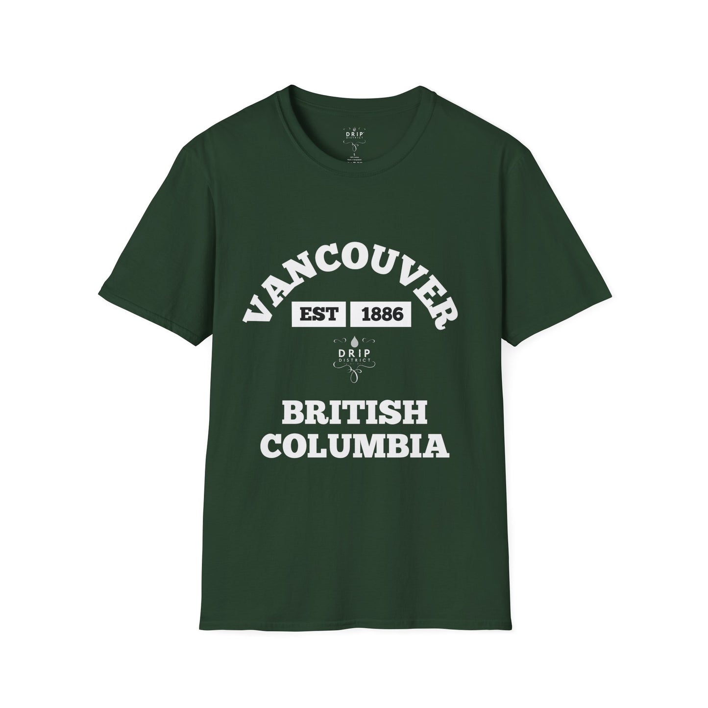 Camiseta unisex de Vancouver, Columbia Británica