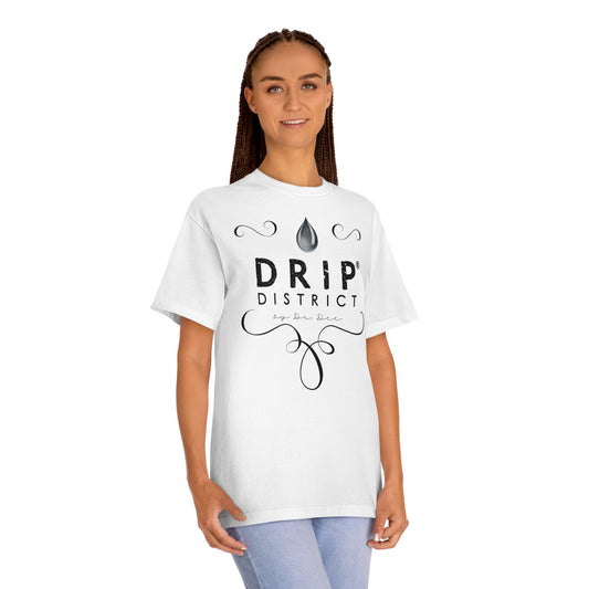 T-shirt classique unisexe Drip District - T-shirt graphique élégant et confortable pour une tenue décontractée
