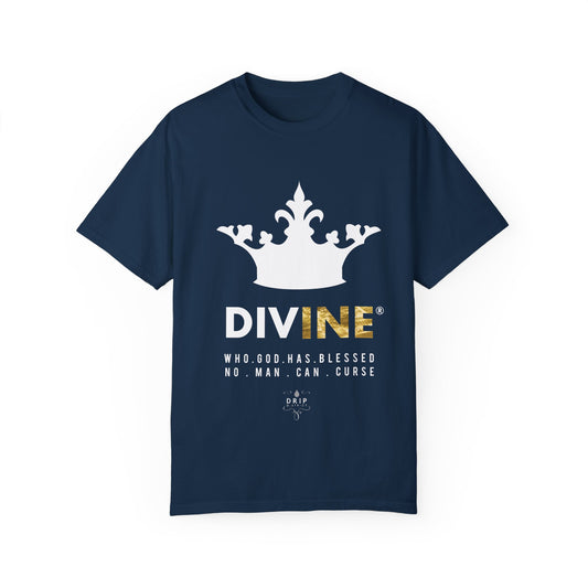 T-shirt unisexe inspiré de Divine - couronne blanche