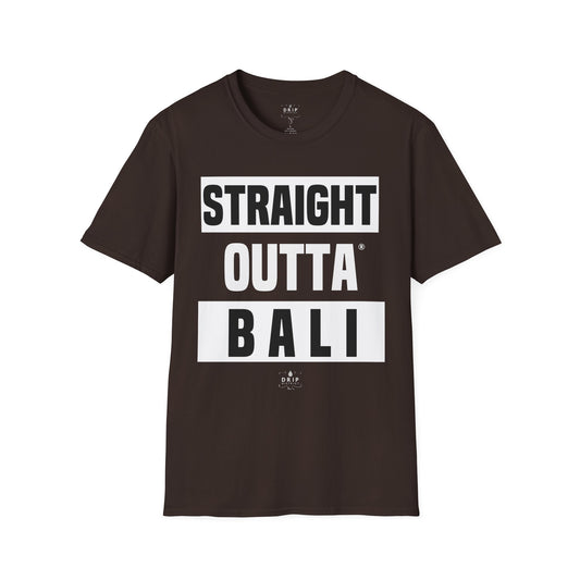 T-shirt unisexe Straight Outta Bali