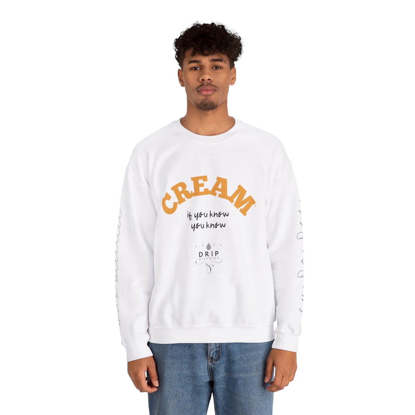 Sudadera blanca CREMA