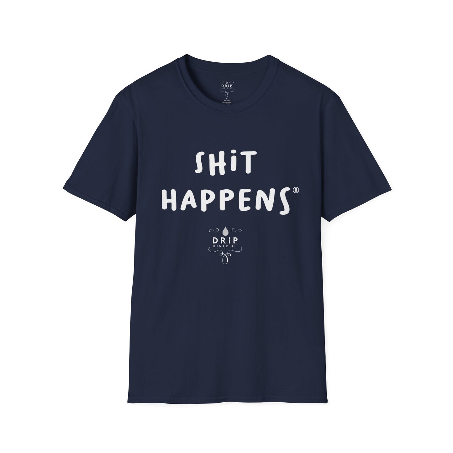 Camiseta unisex "Shit Happens"