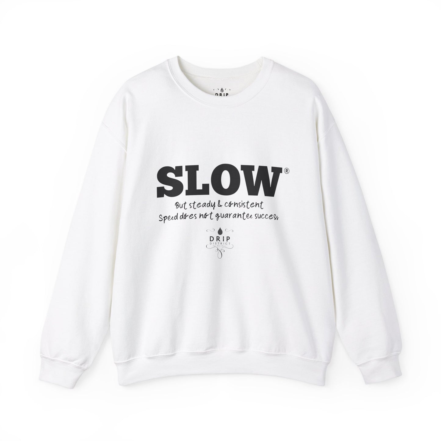 Sudadera con influencia lenta pero constante