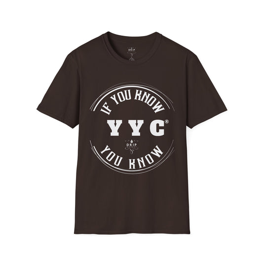 T-shirt unisexe YYC « Si vous savez, vous savez »