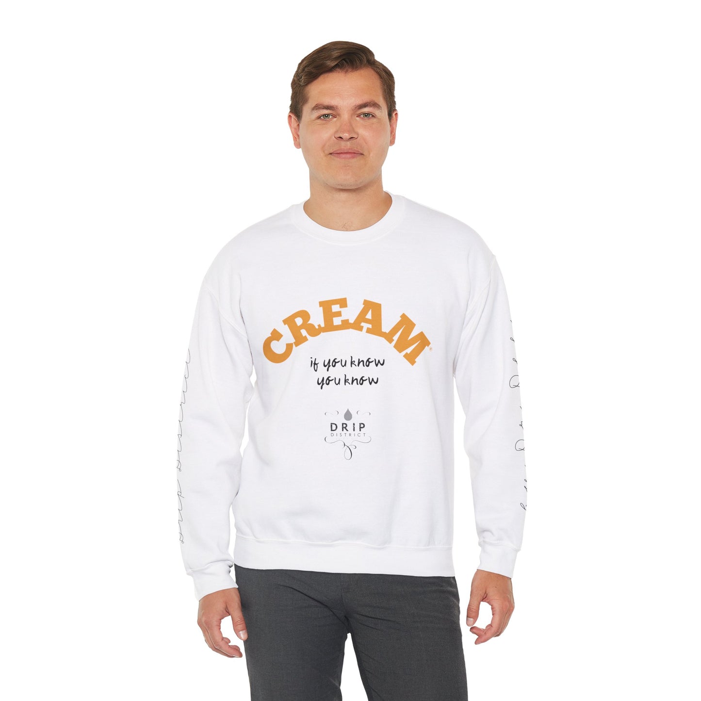 Sudadera blanca CREMA