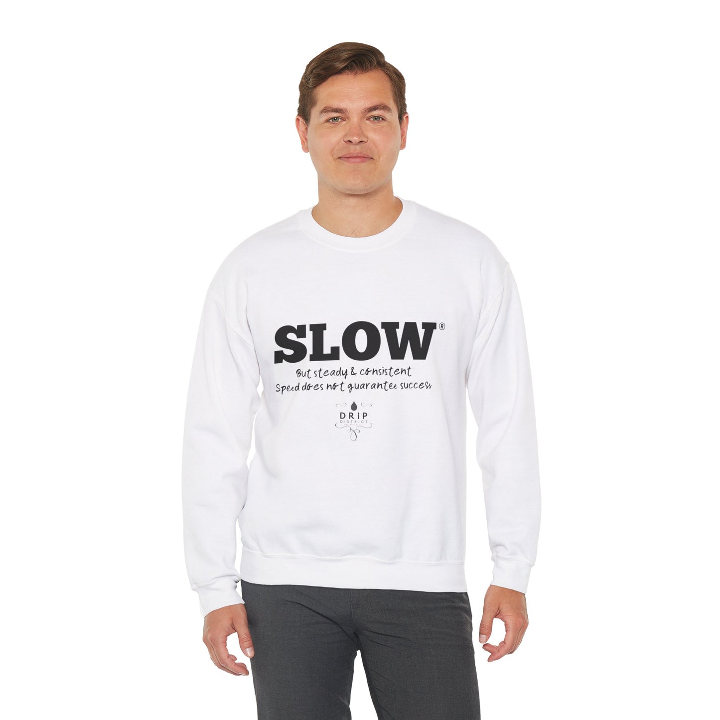 Sudadera con influencia lenta pero constante