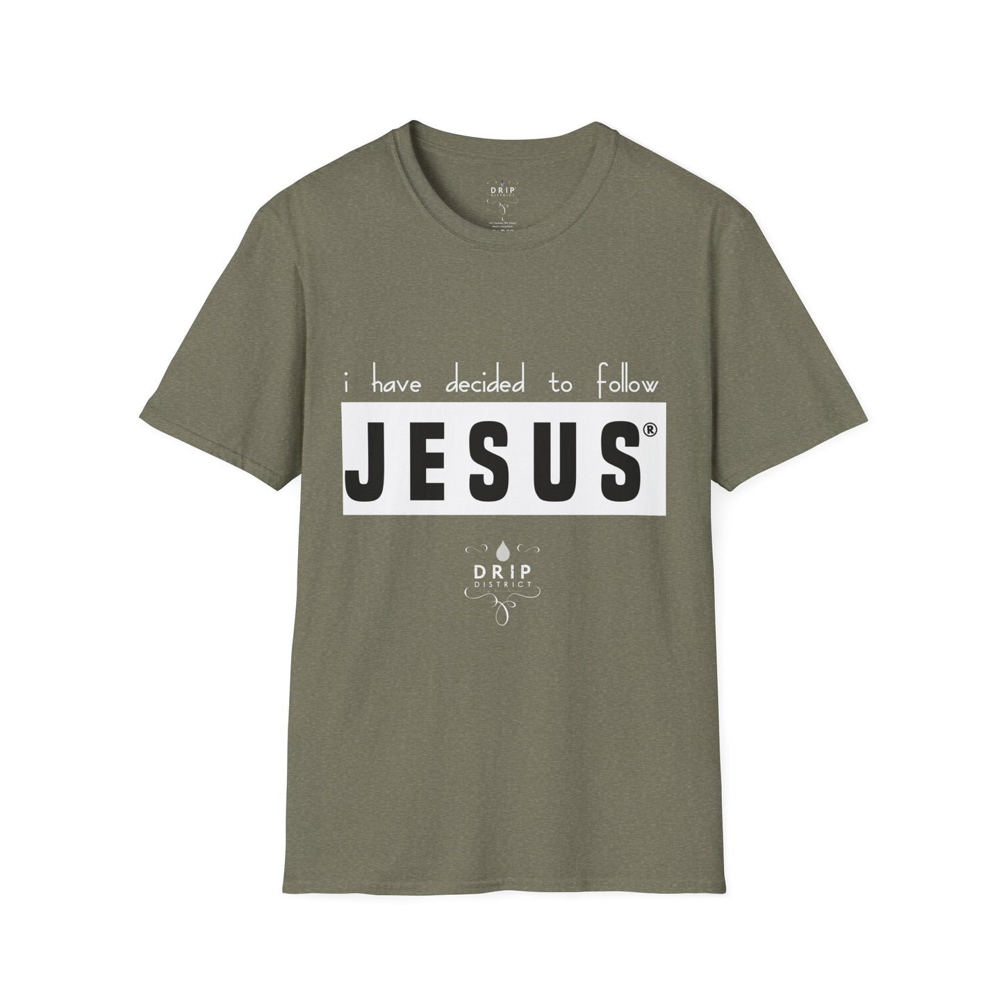 Camiseta unisex "JESÚS - He decidido"