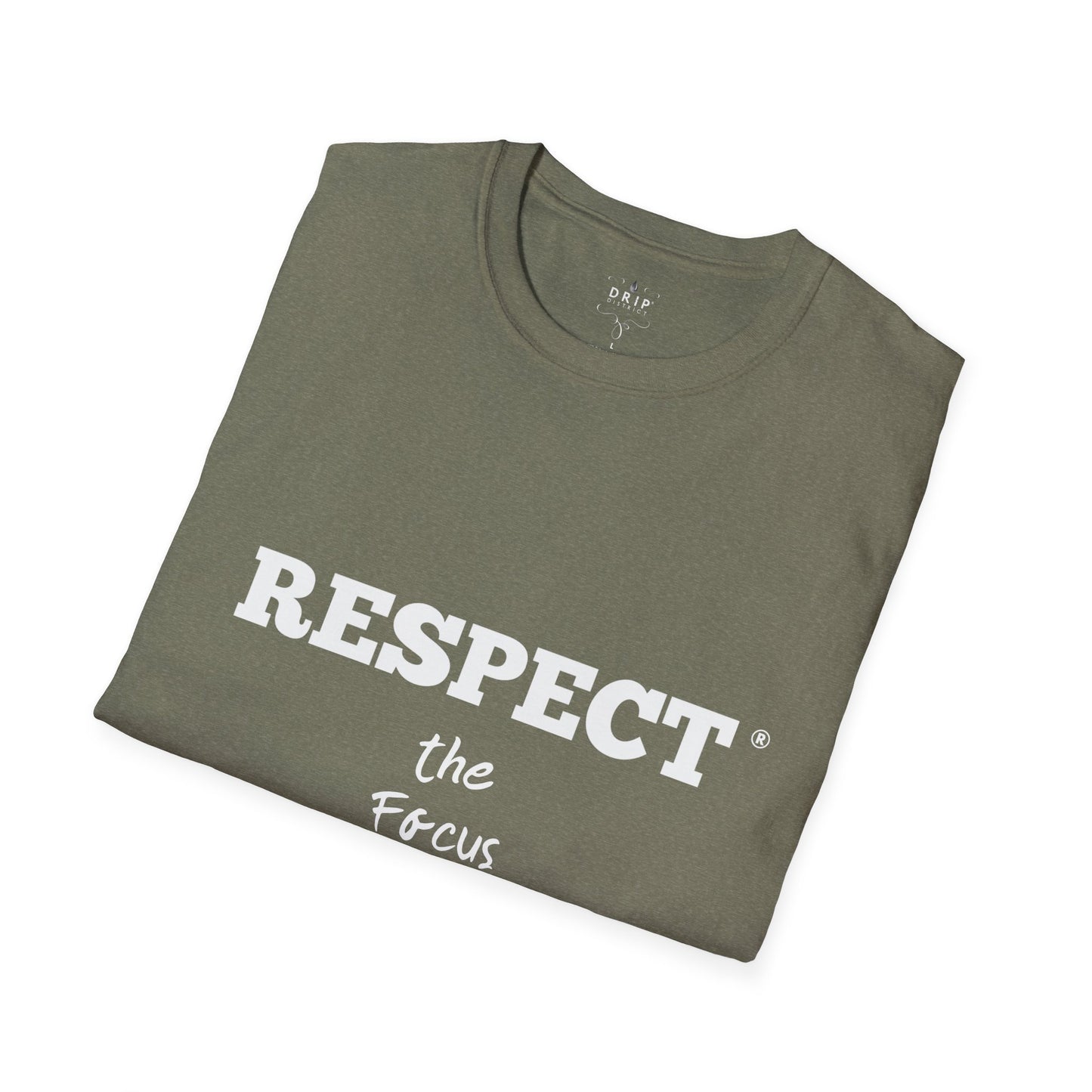 Camiseta unisex Respeta el enfoque