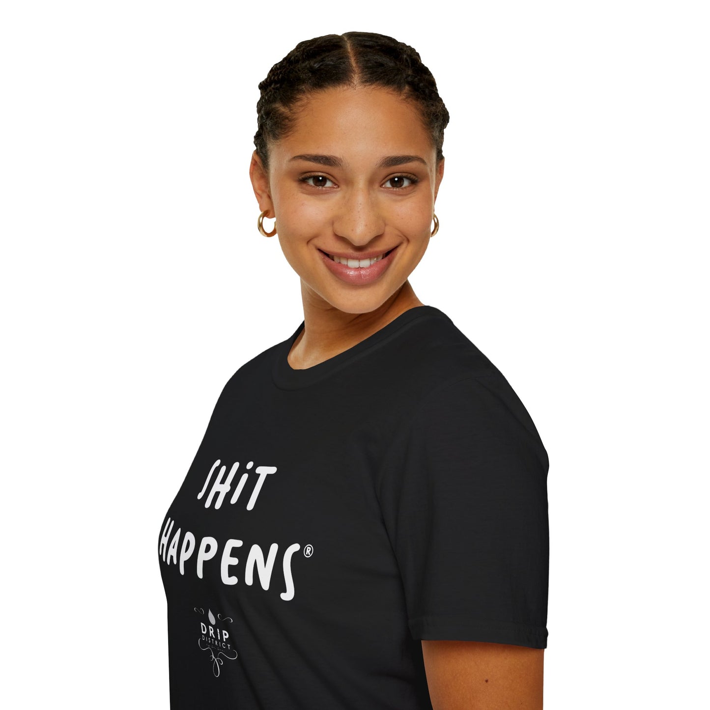 Camiseta unisex "Shit Happens"