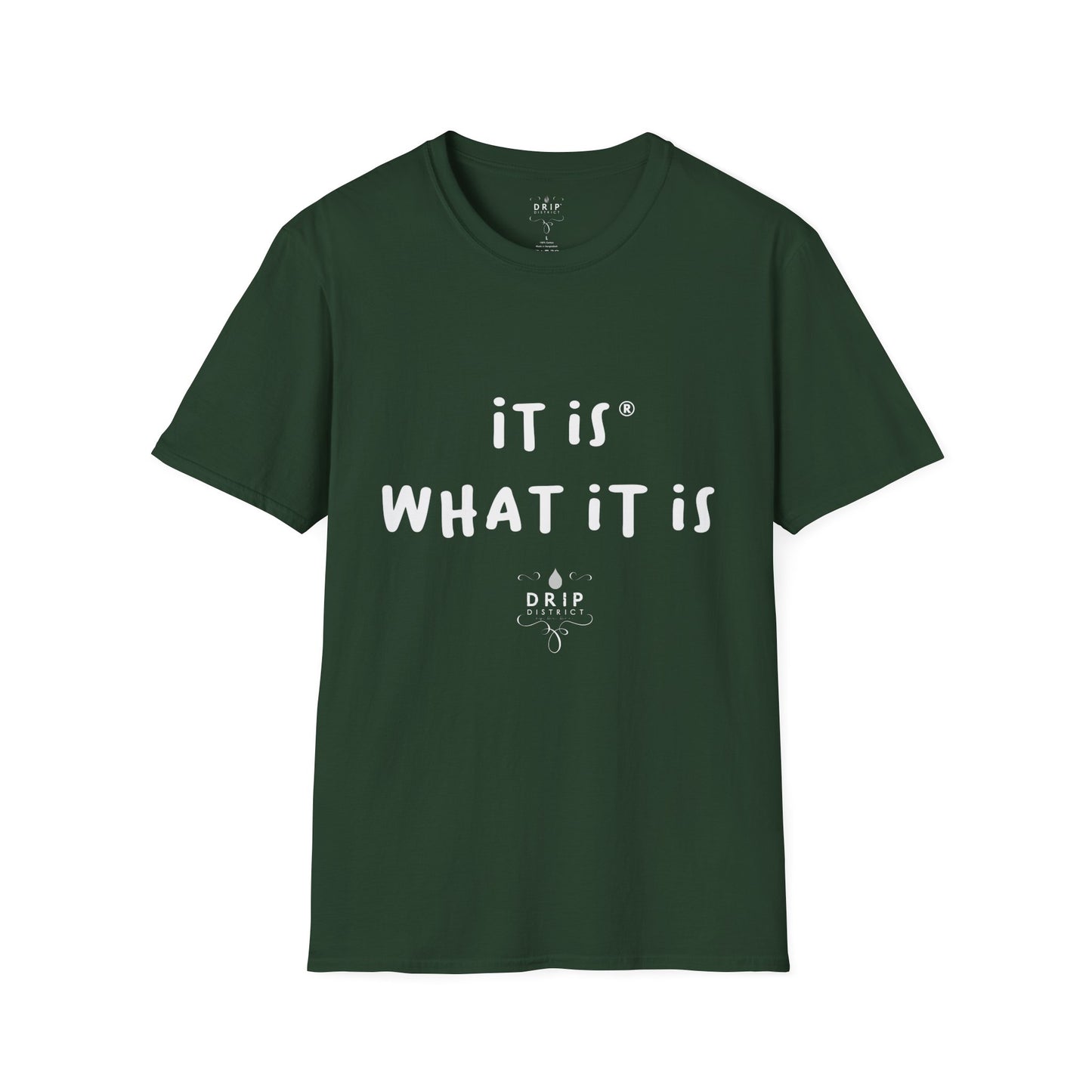 Camiseta unisex "Es lo que es"