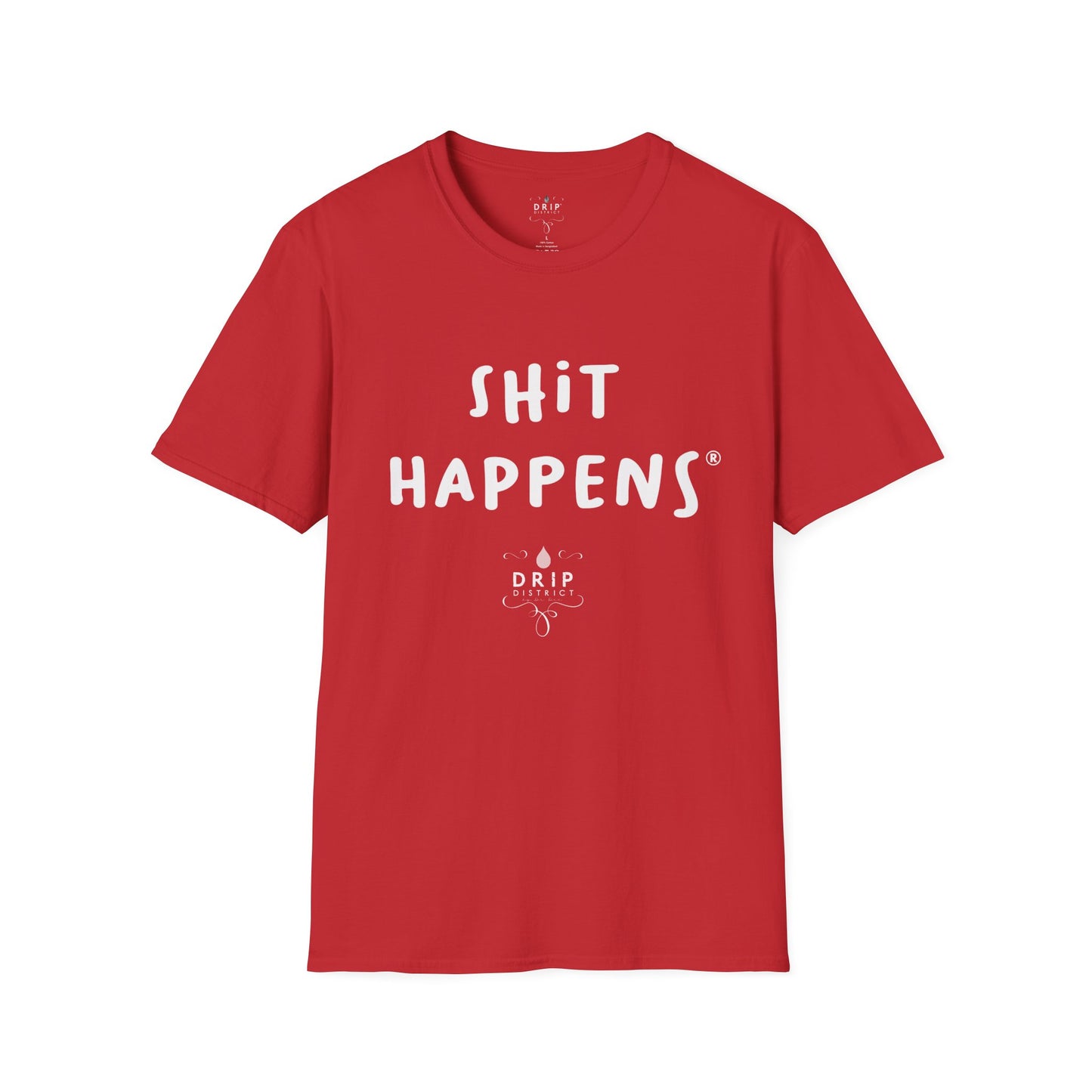 Camiseta unisex "Shit Happens"