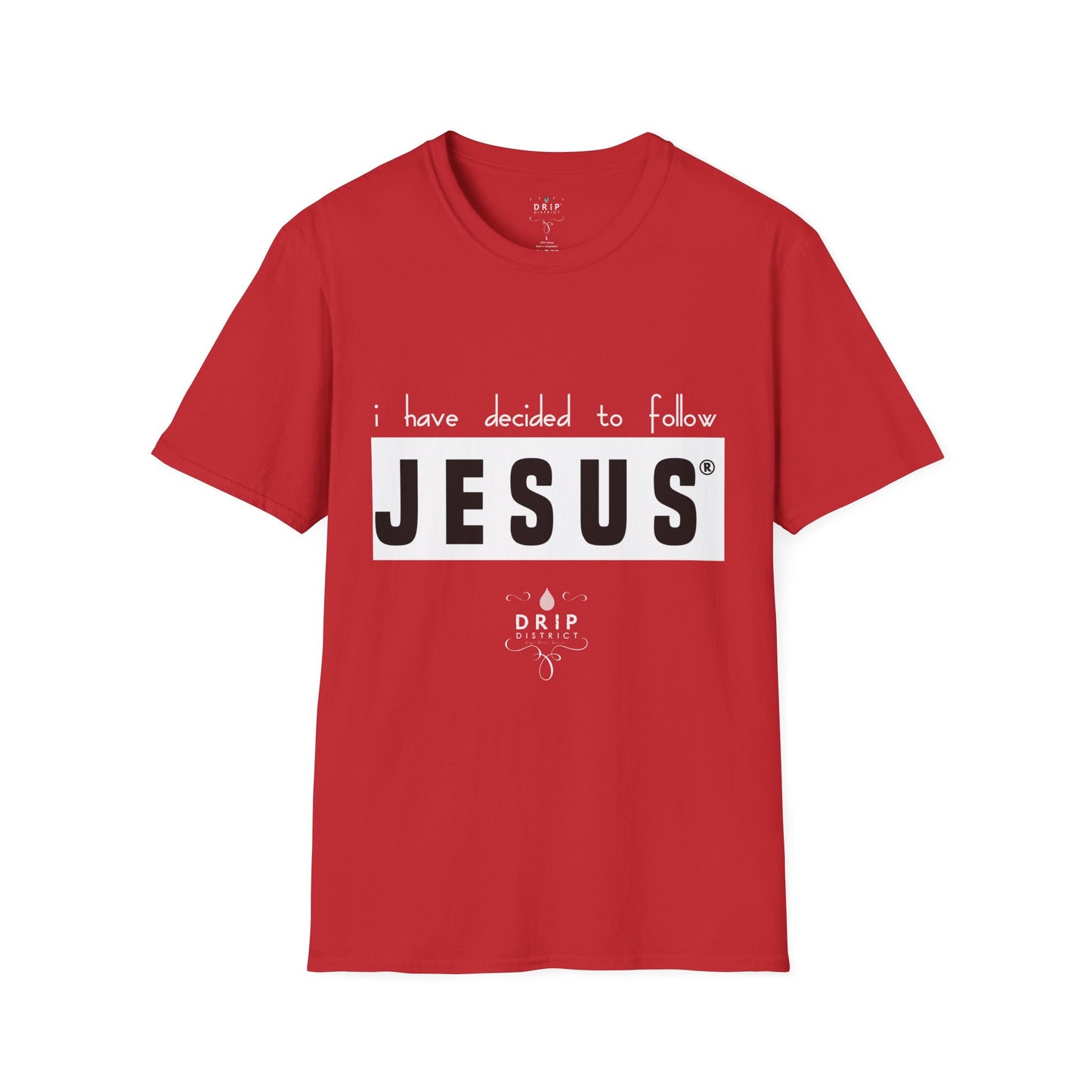 Camiseta unisex "JESÚS - He decidido"
