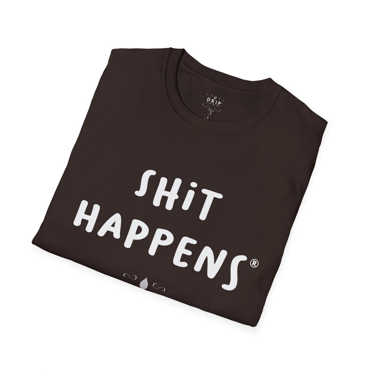 Camiseta unisex "Shit Happens"