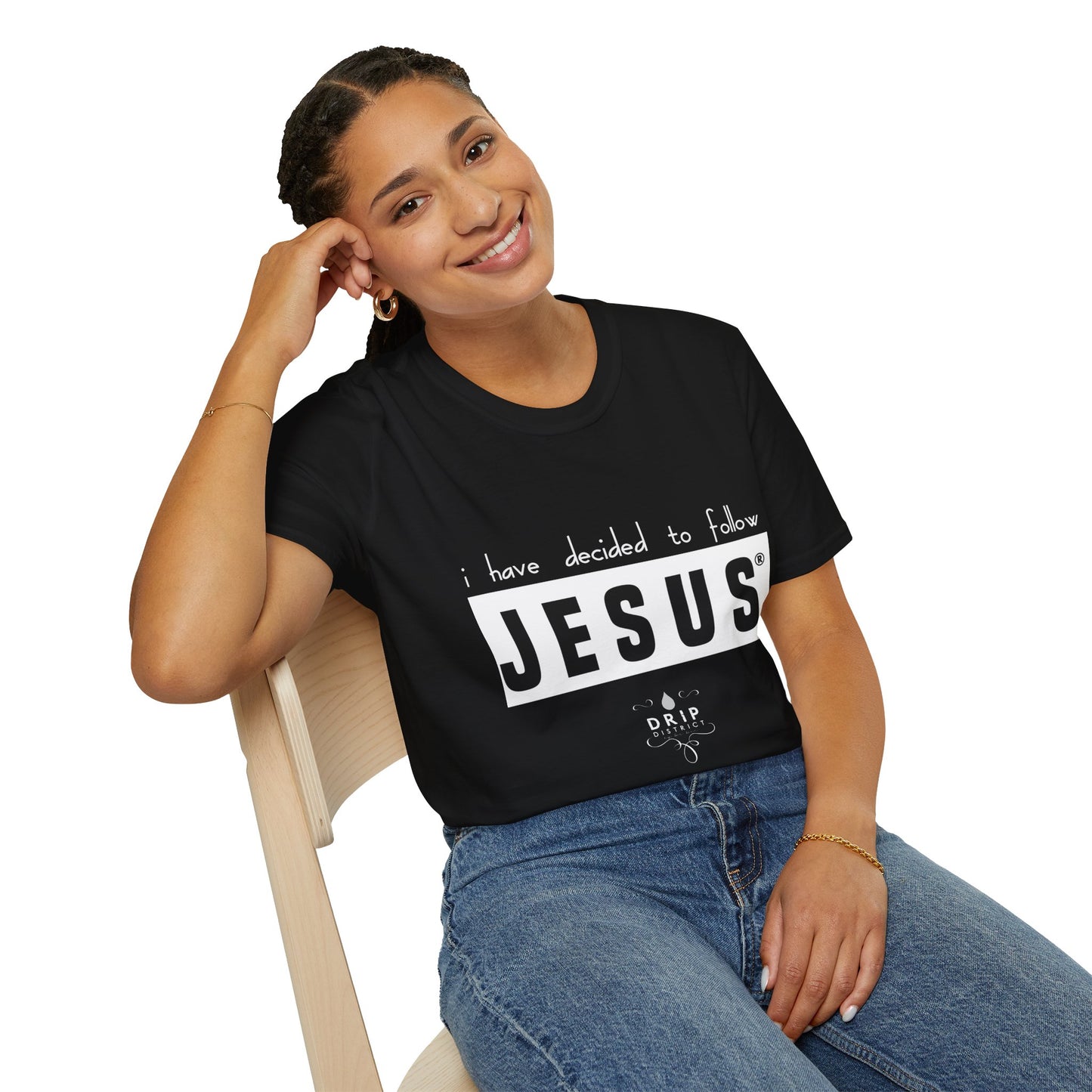 Camiseta unisex "JESÚS - He decidido"
