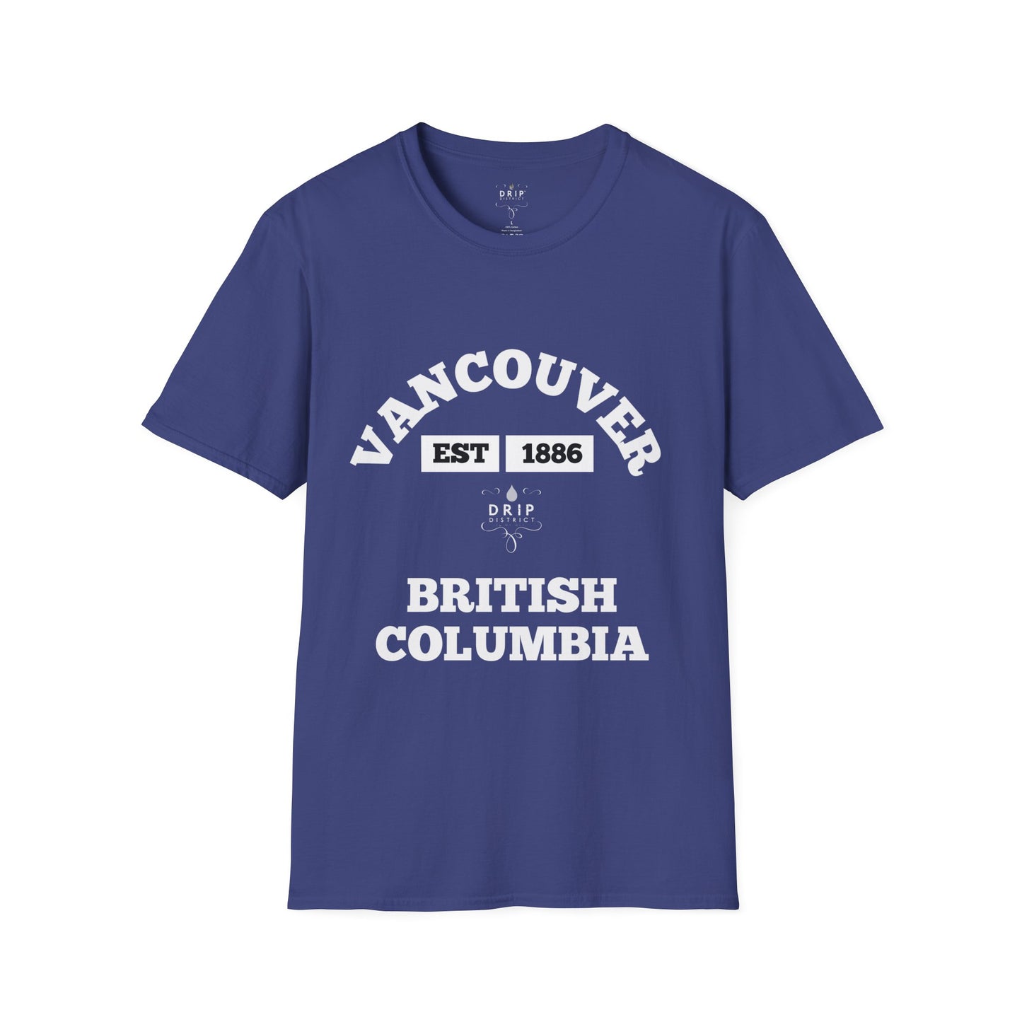 Camiseta unisex de Vancouver, Columbia Británica