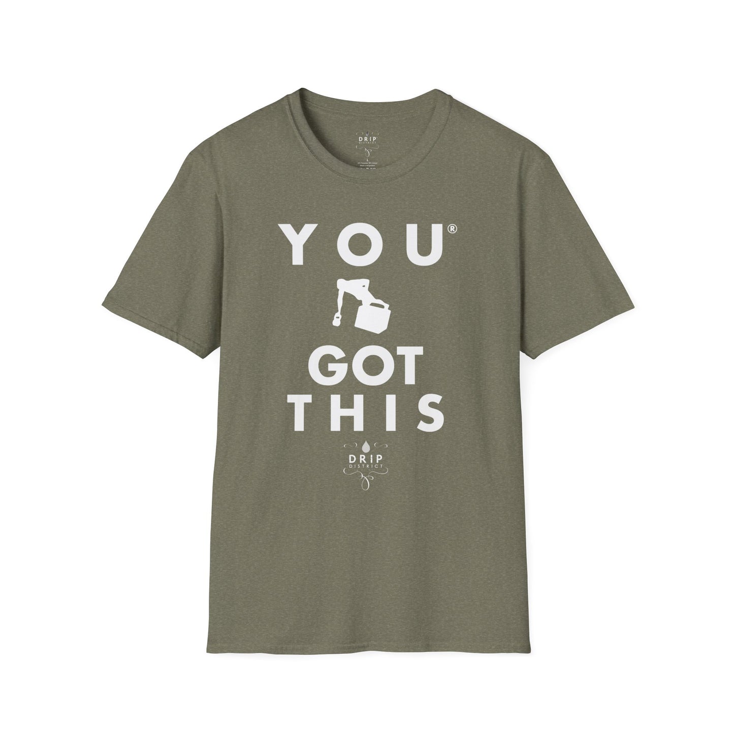 ¡Tú puedes! v1 Camiseta unisex de gimnasio