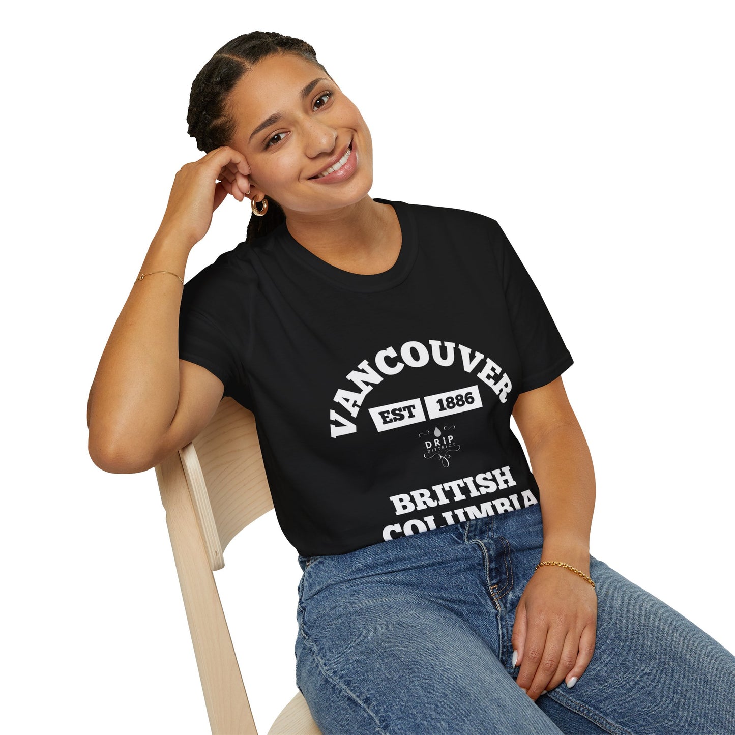 Camiseta unisex de Vancouver, Columbia Británica