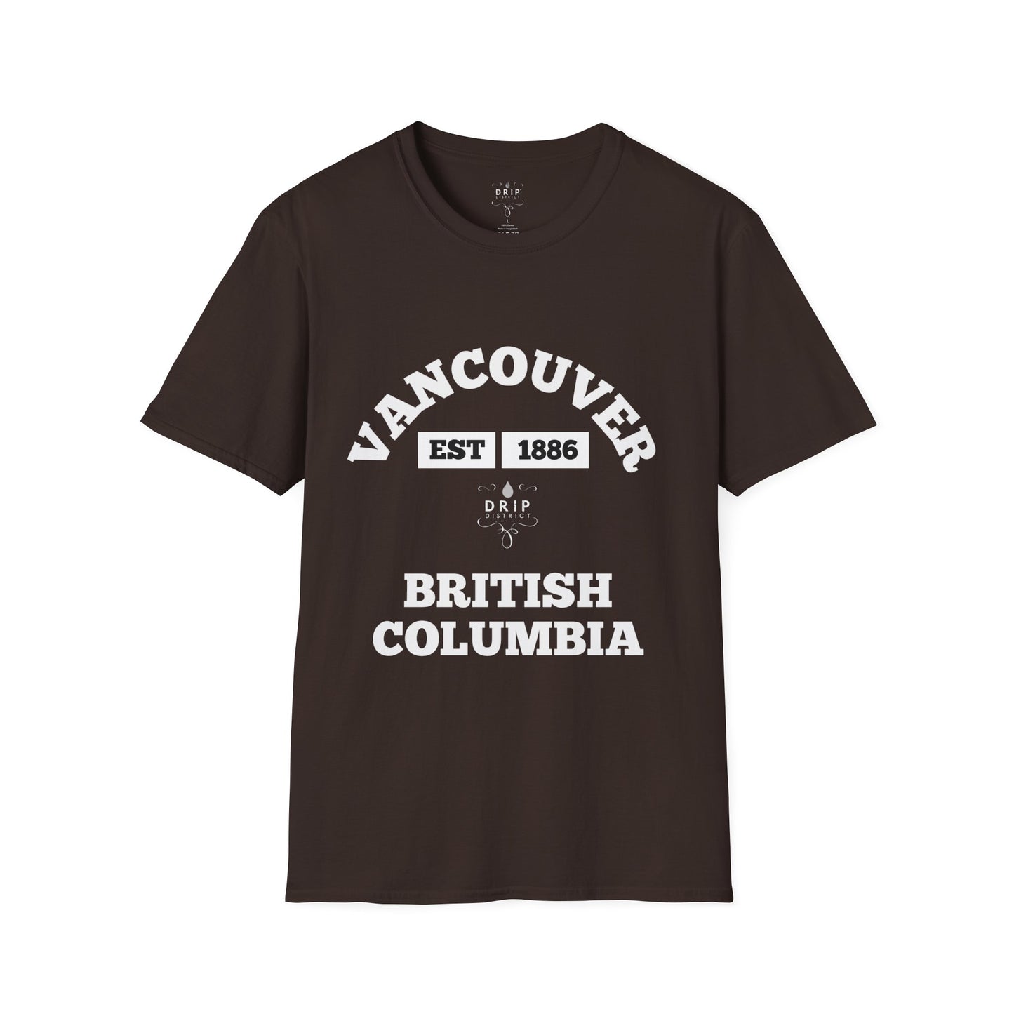 Camiseta unisex de Vancouver, Columbia Británica