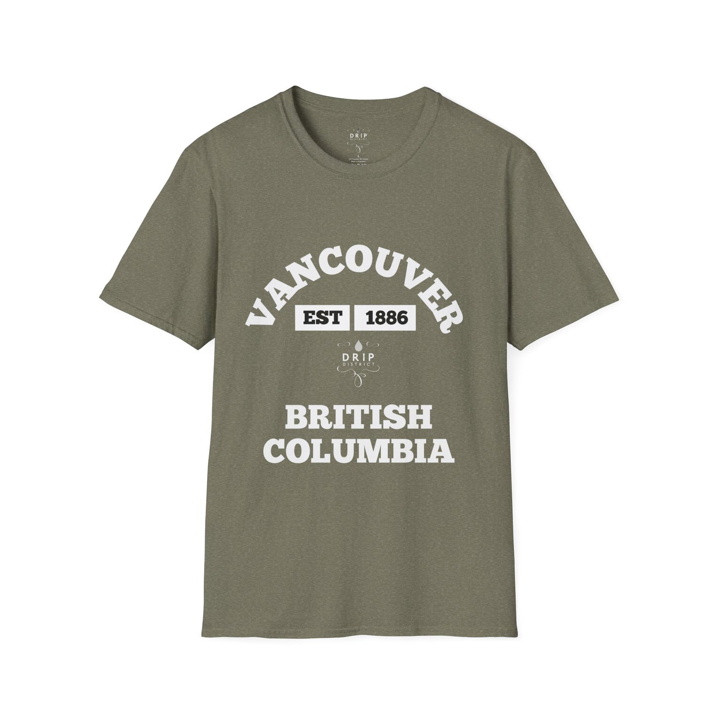 Camiseta unisex de Vancouver, Columbia Británica
