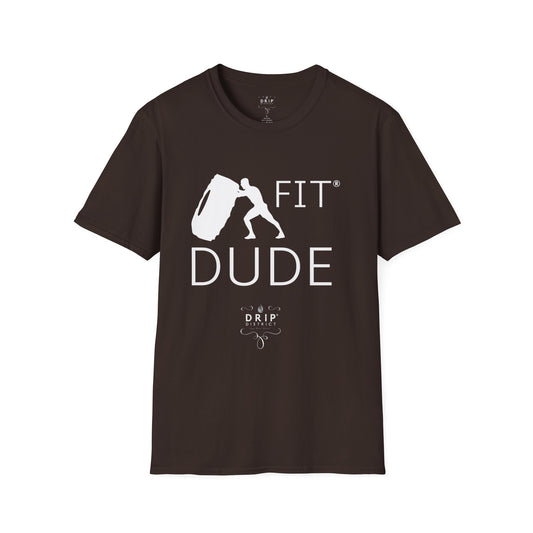 T-shirt de sport Fit Dude - T-shirt unisexe doux