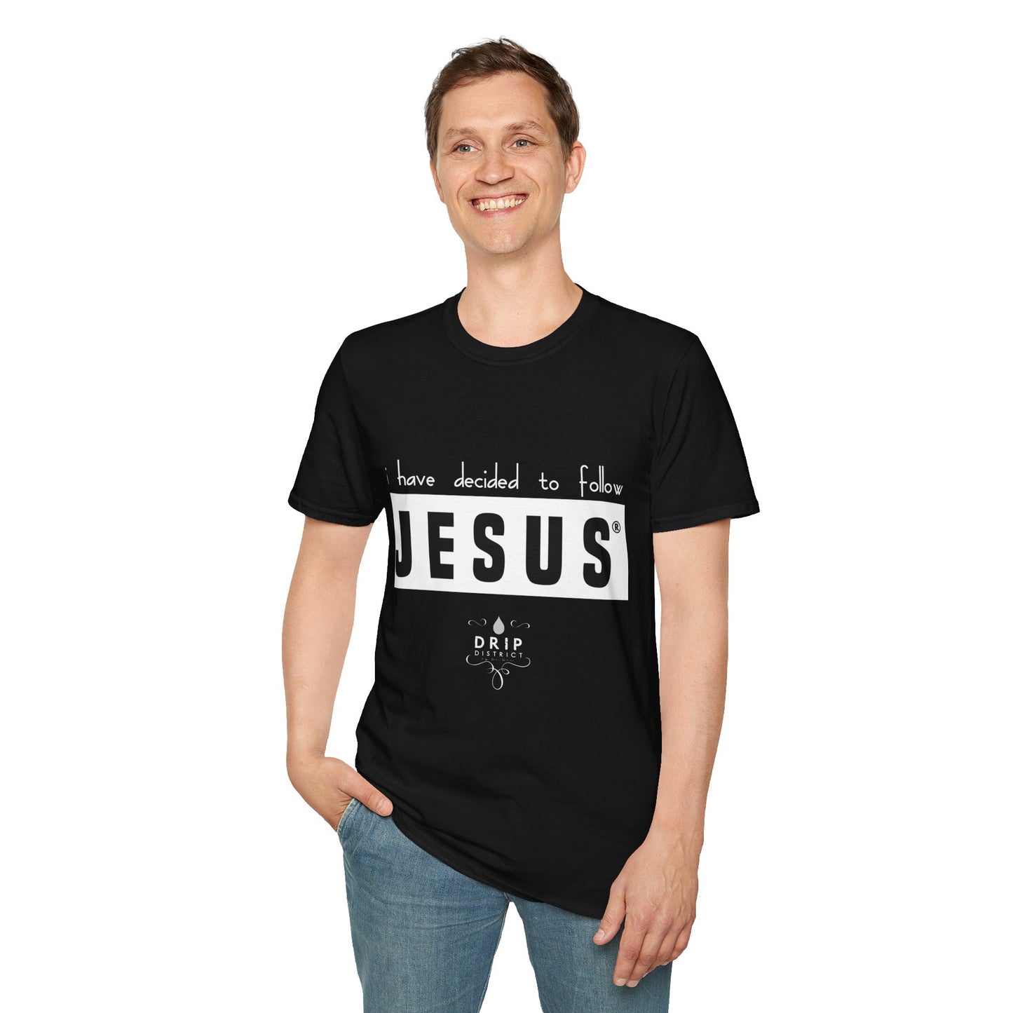 Camiseta unisex "JESÚS - He decidido"