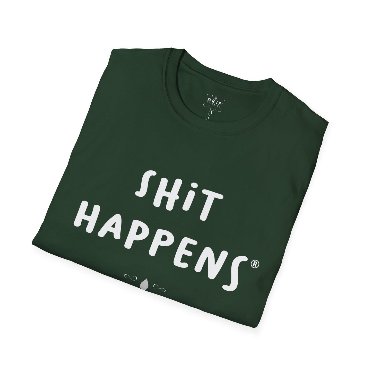 Camiseta unisex "Shit Happens"