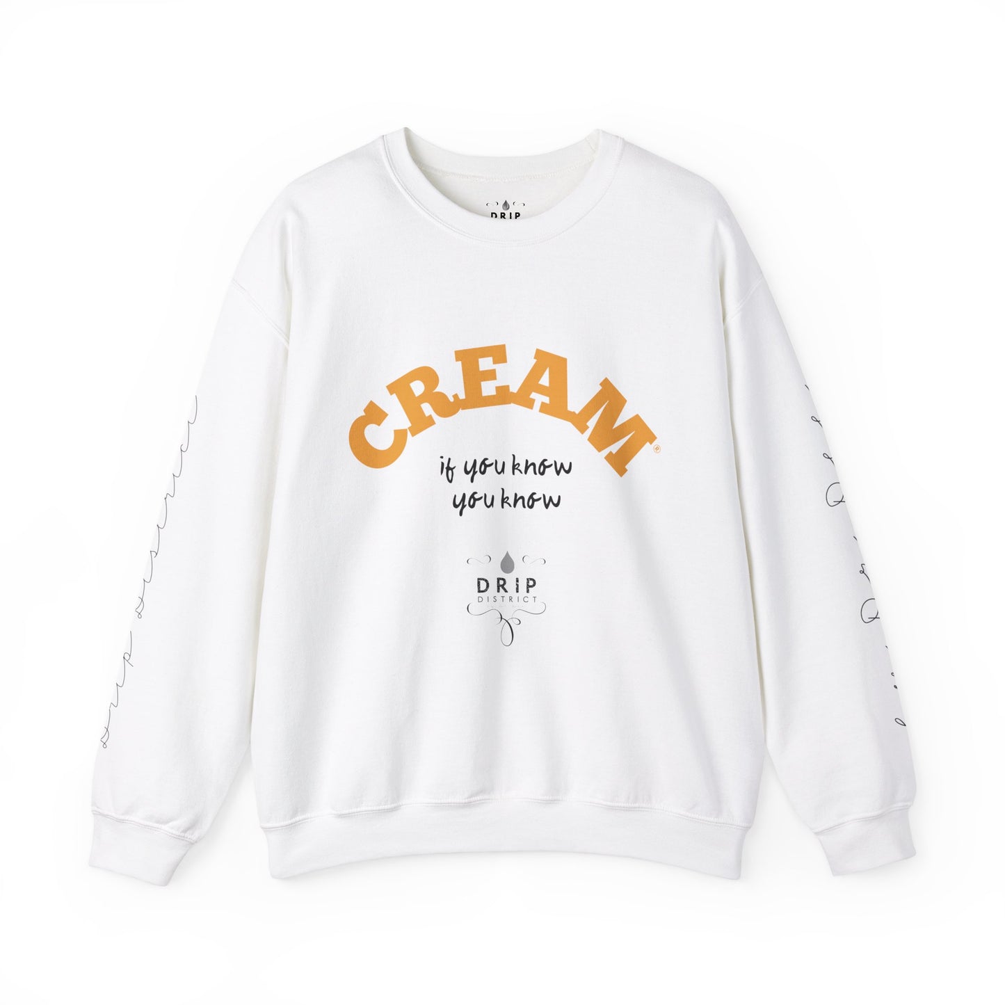Sudadera blanca CREMA