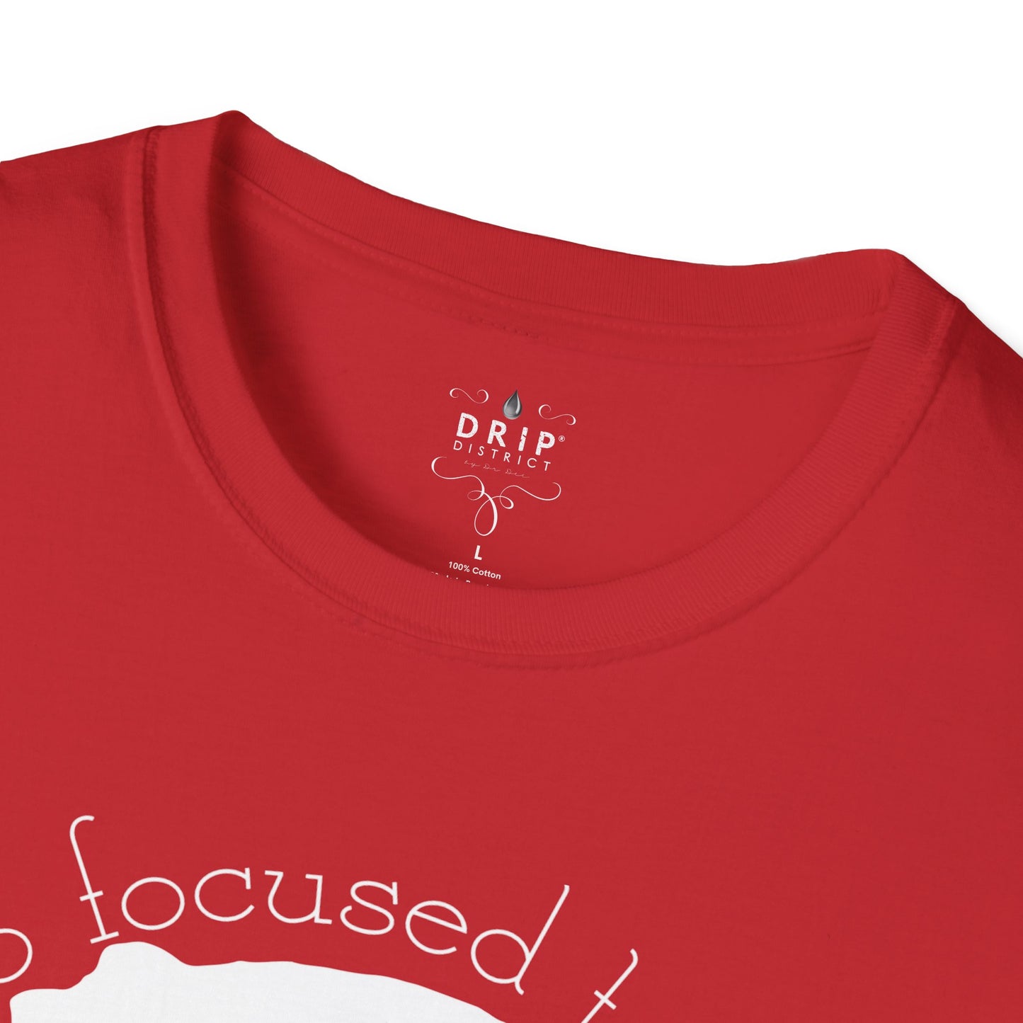 Camiseta unisex "Demasiado concentrado para distraerse"