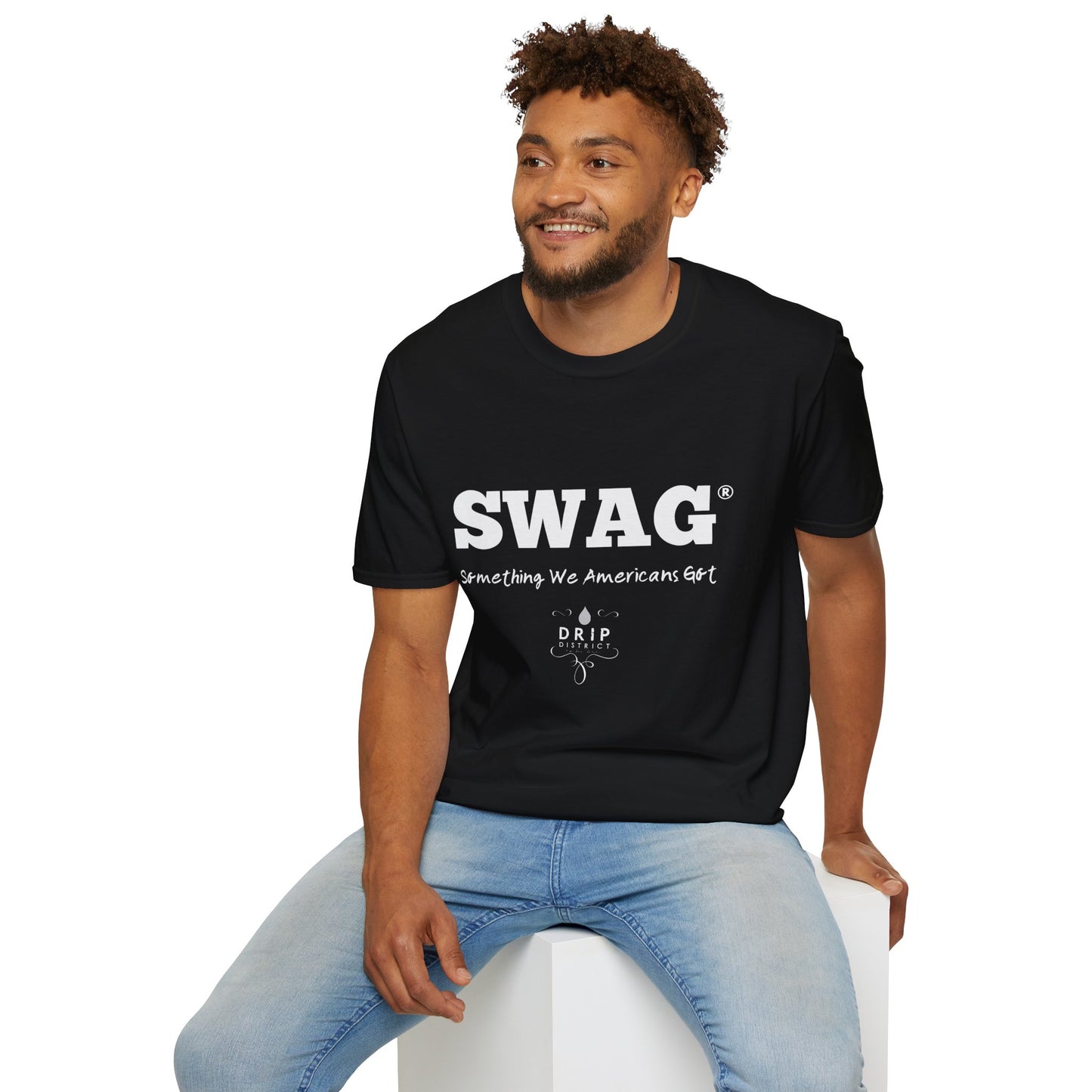 SWAG - Camiseta unisex versión americana