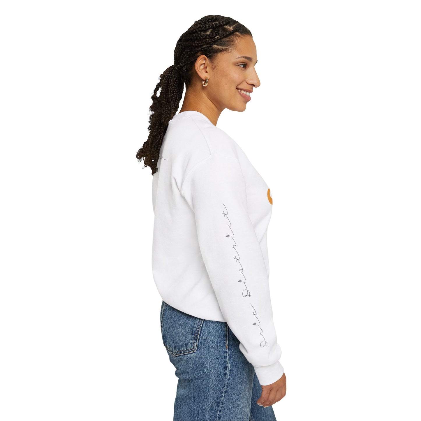 Sudadera blanca CREMA