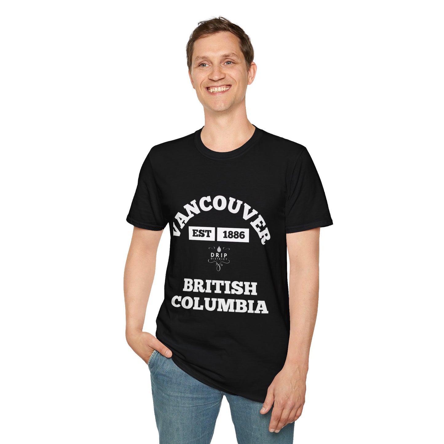 Camiseta unisex de Vancouver, Columbia Británica