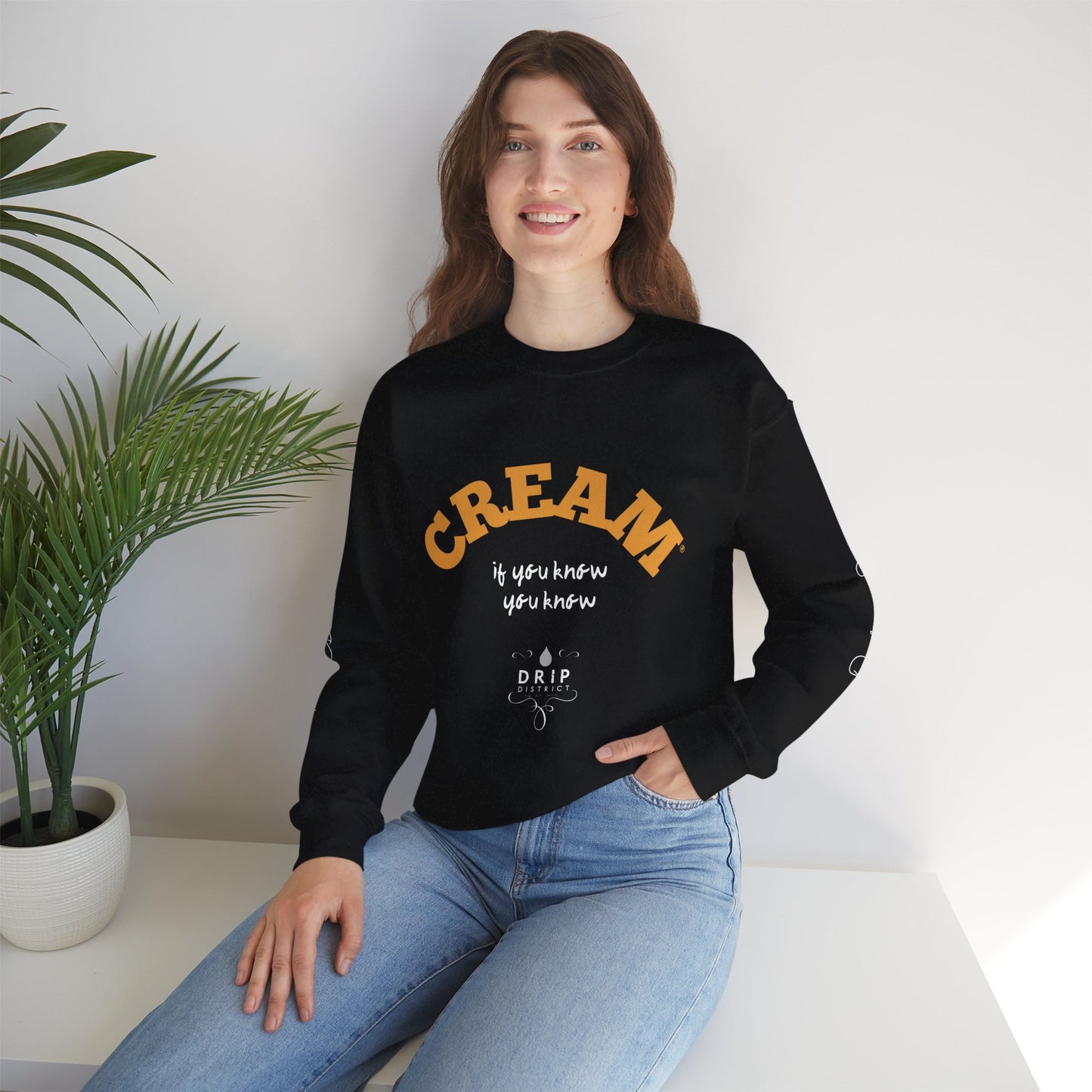 Sudadera CREMA