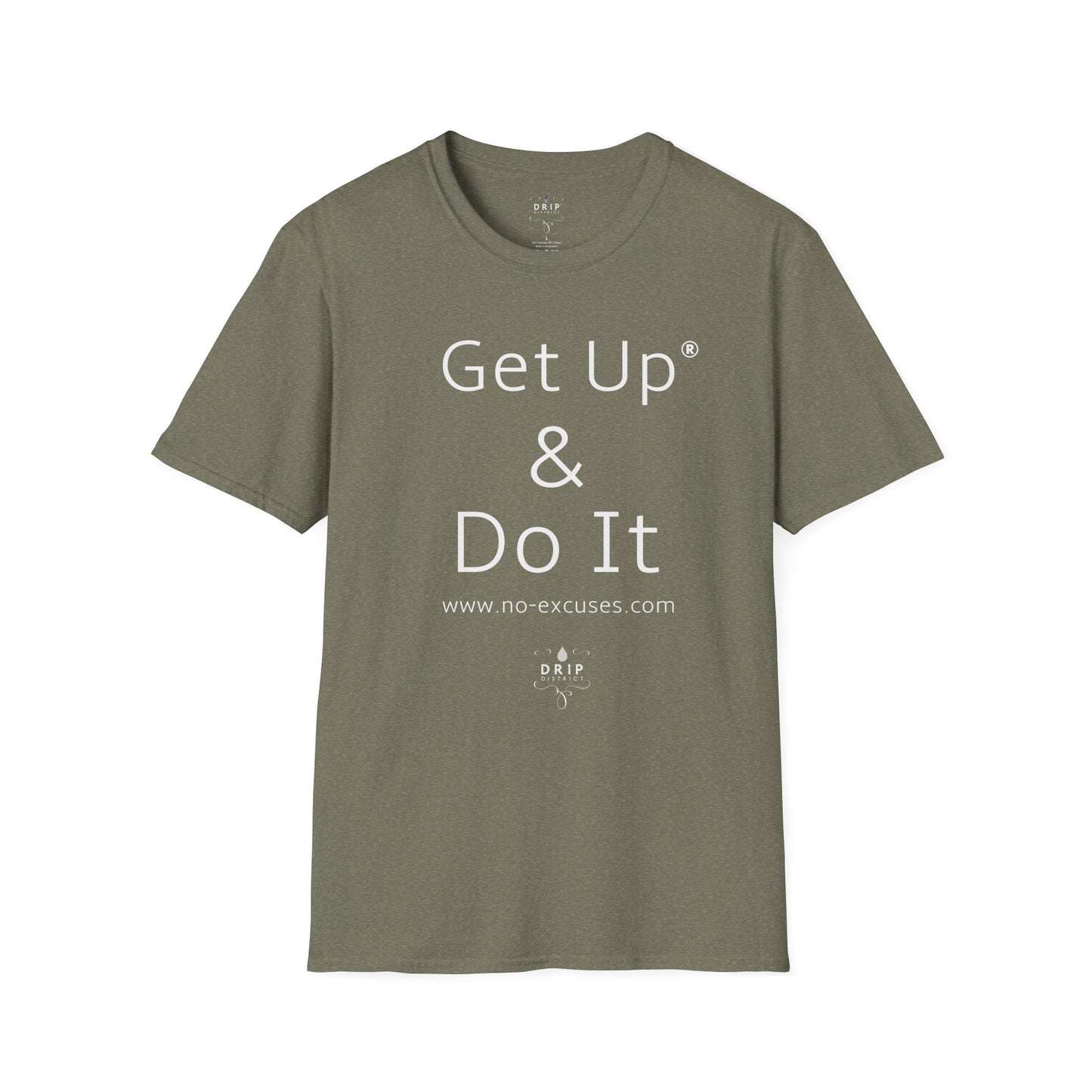 ‘Get Up and Do It’ Unisex Gym T-Shirt