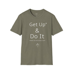 ‘Get Up and Do It’ Unisex Gym T-Shirt