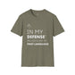 Camiseta unisex "El inglés no es mi lengua materna"