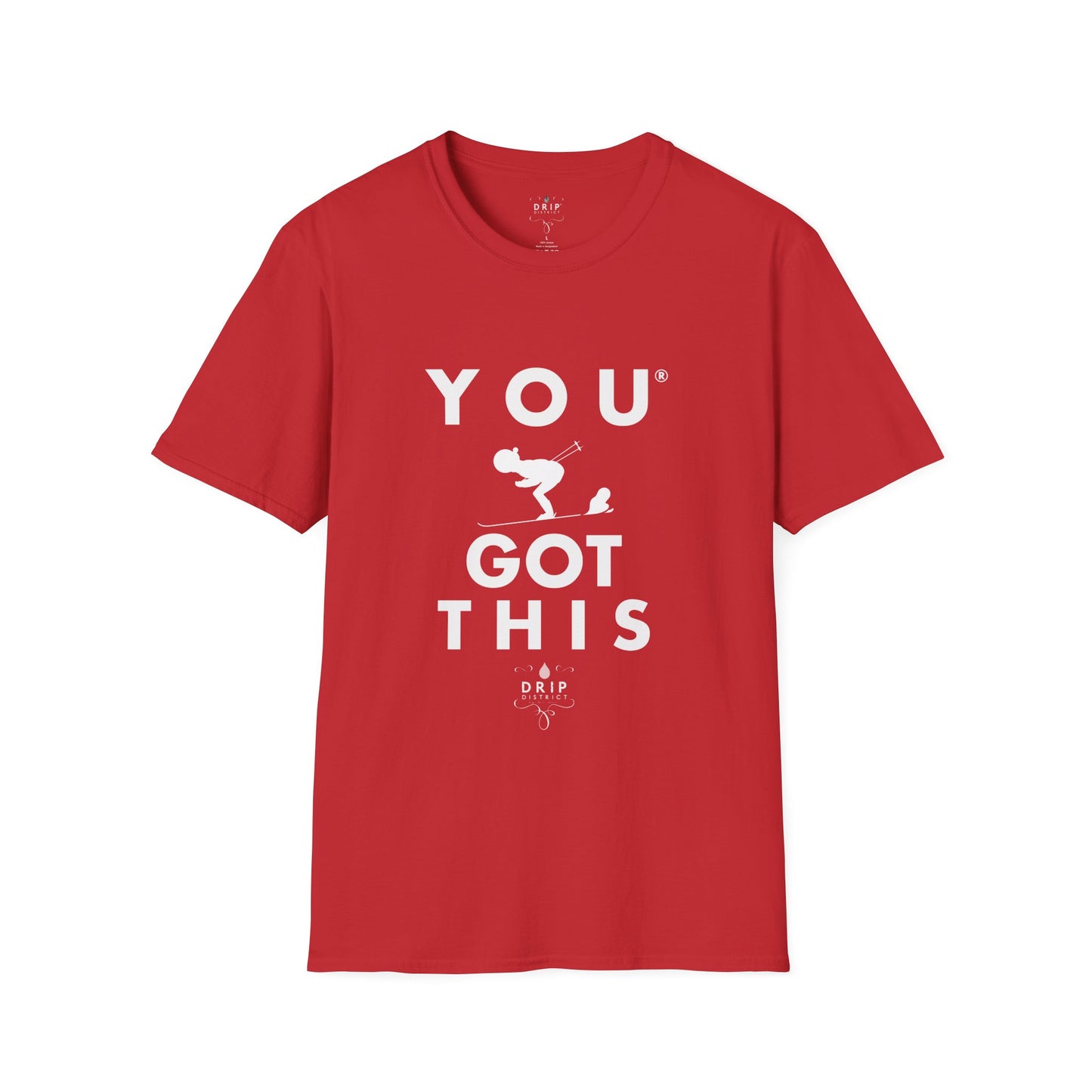 ‘You got this' v2 Ski Unisex T-Shirt Softstyle