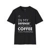 Camiseta unisex de café