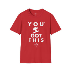 ‘You got this' v3 Ski Unisex T-Shirt Softstyle