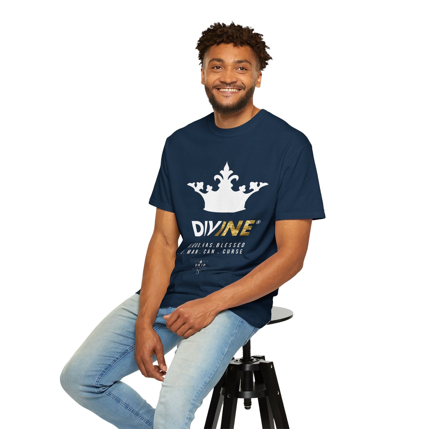 Divine Inspired Unisex Tee - white crown