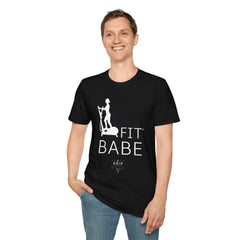 Fit Babe Gym T-shirt - Unisex Softstyle T-Shirt