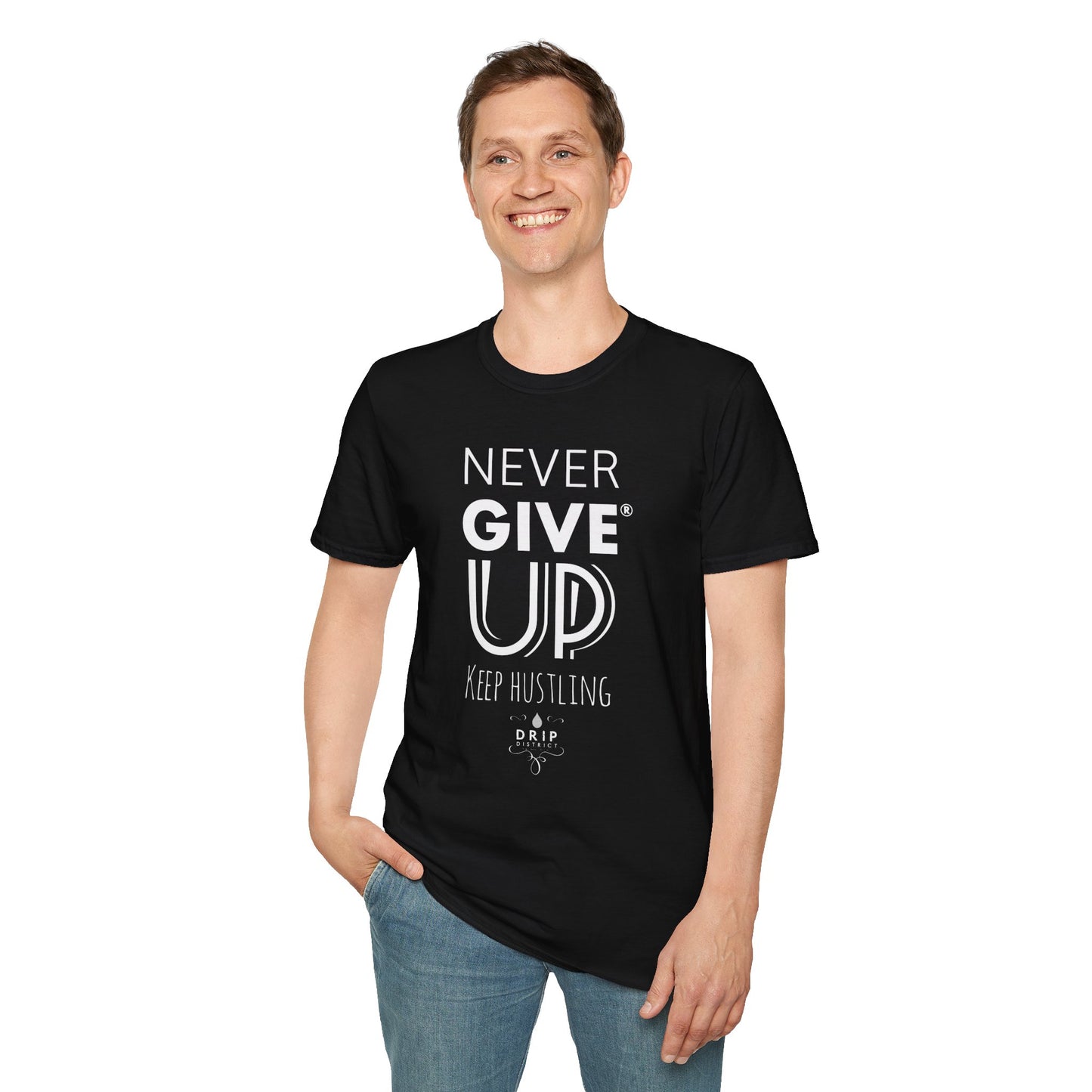 Never Give Up Unisex T-Shirt