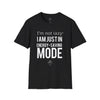 Camiseta unisex "No es perezoso, sino modo ahorro de energía"