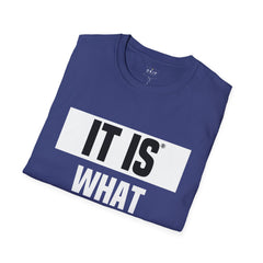 IT IS WHAT IT IS - Main Unisex T-Shirt