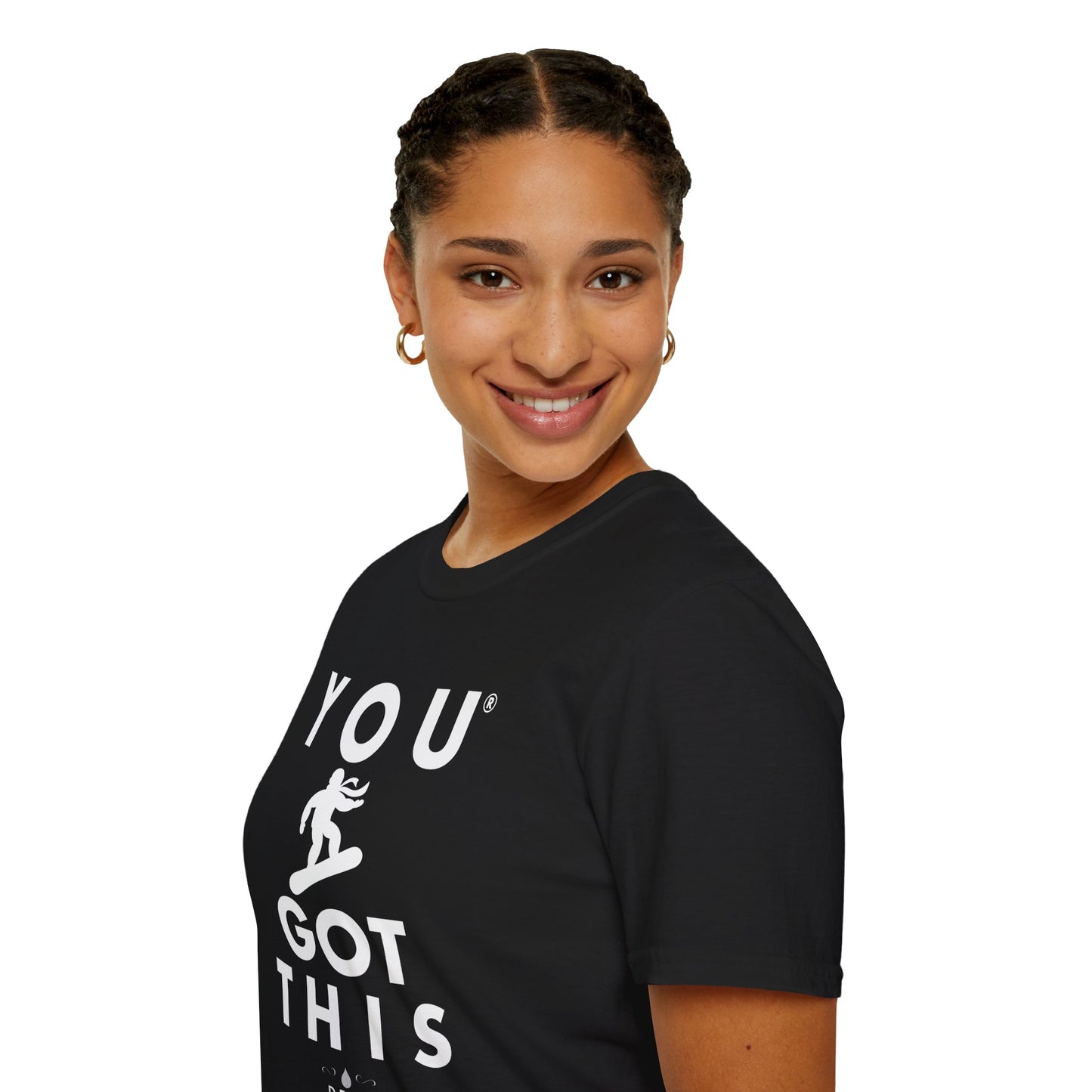 ‘You got this' v3 Ski Unisex T-Shirt Softstyle