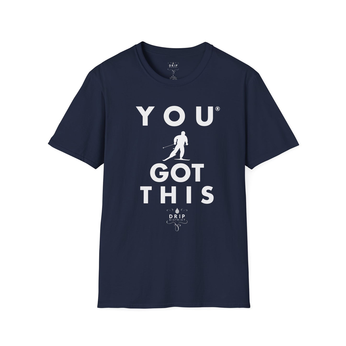 'You got this' Ski Unisex T-Shirt Softstyle