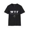 Camiseta unisex WTF
