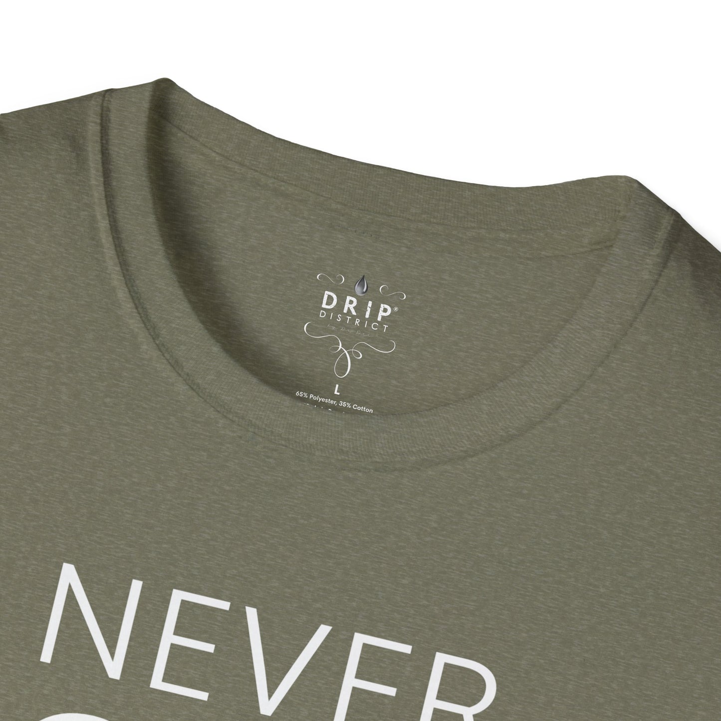 NEVER GIVE UP - Keep Faith Alive Unisex T-Shirt