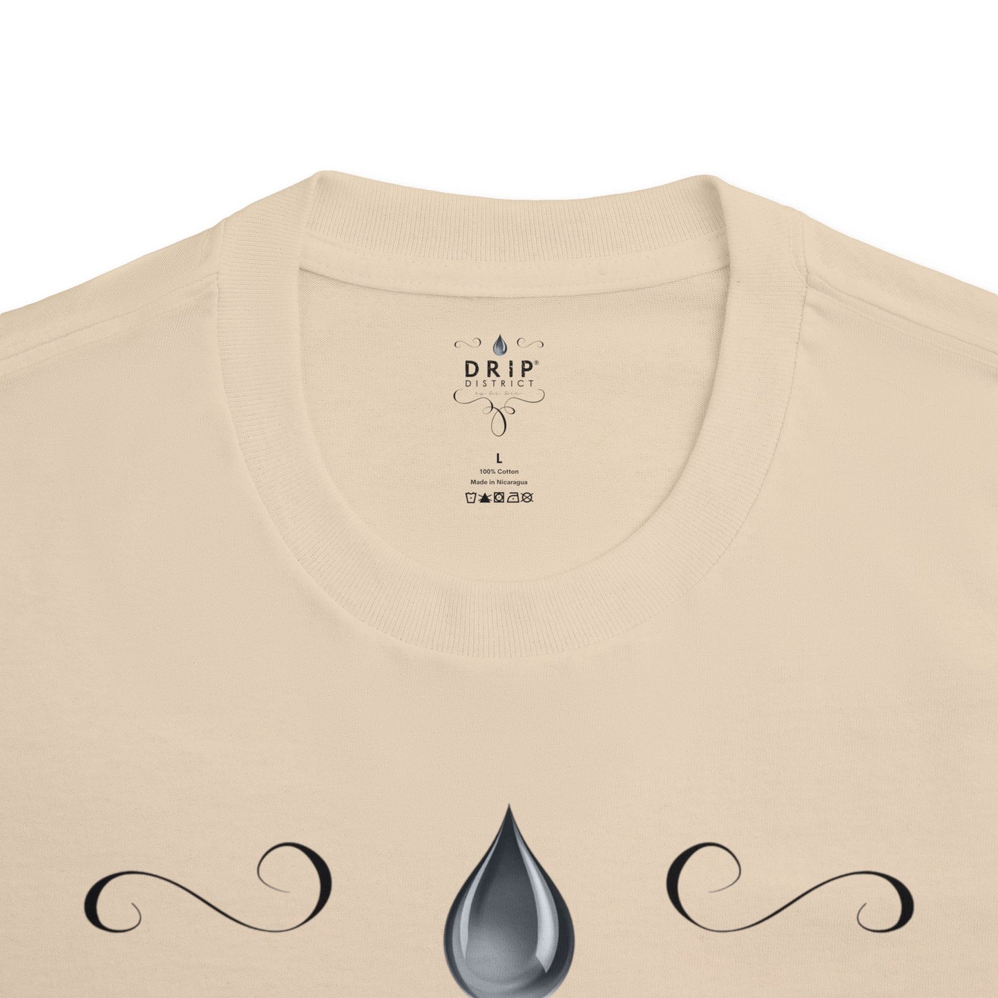 Drip District Tees - Cream Variation Unisex Classic Tee - Stylish and Comfortable Graphic Shirt for Casual Wear