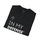 Camiseta unisex "El inglés no es mi lengua materna"